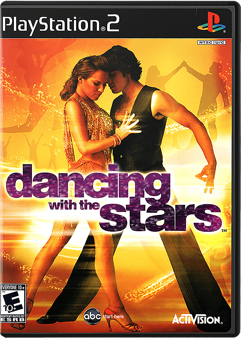 Dancing with the Stars box art for Playstation 2